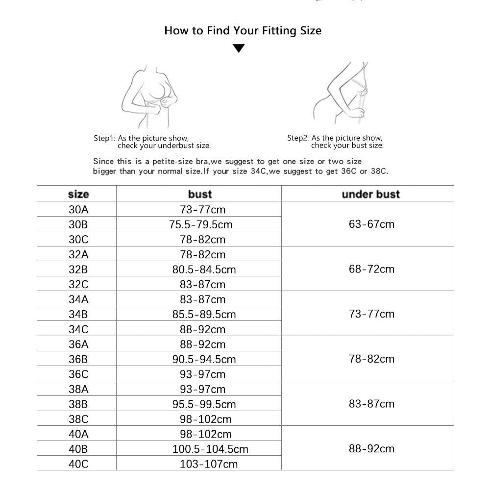 Eleplus Pack of 5 Women Comfort No Wire Bras Seamless No Show Bra Pack